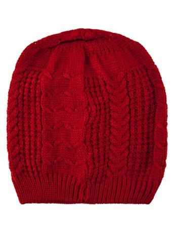 粗針針織zalora 衣服評價毛帽, 飾品配件, 毛線帽