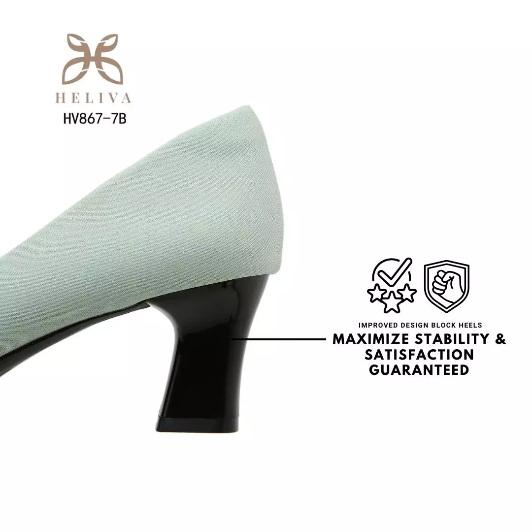 Heliva Lumina Subtle Sparkle Matte Heels 5.5cm HV867-7B