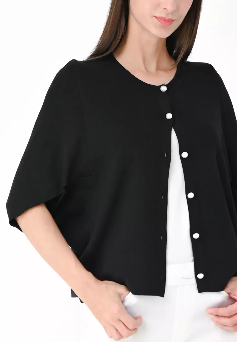 宽松版型针织开衫