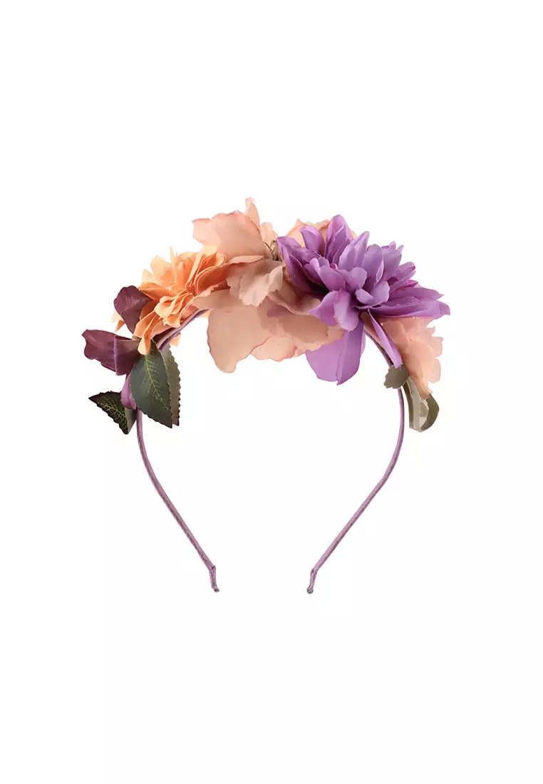 Megan Artificial Flower Headband