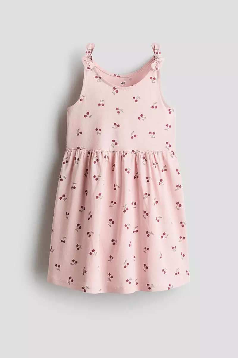 short lace up back dress Short Blue Print Casual Party Dress with Lace-Up Back Blue Print / XLarge main image 1