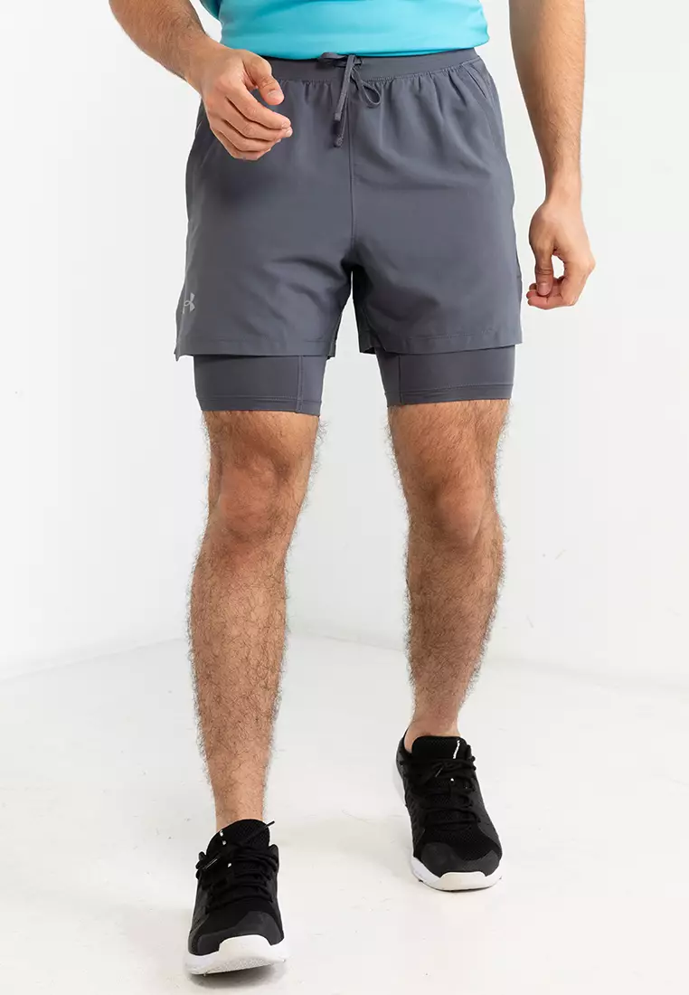 Buy Under Armour Launch 5'' 2-In-1 Shorts Online