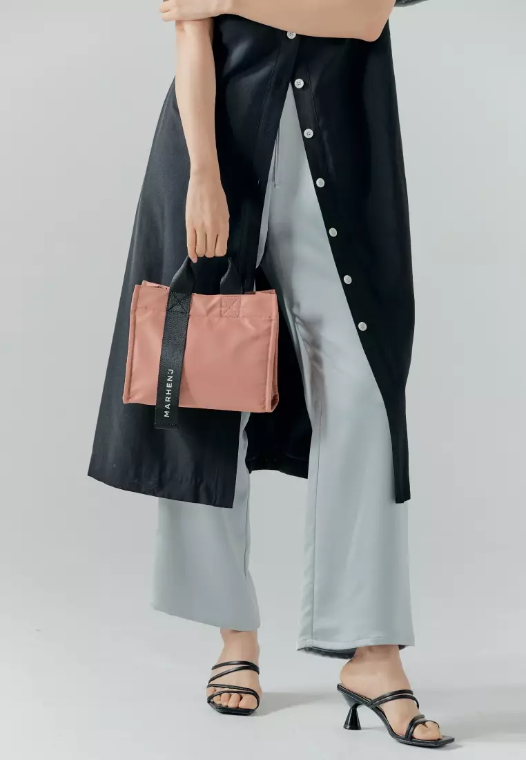RICO MINI EQ Nylon Crossbody Bag Pink