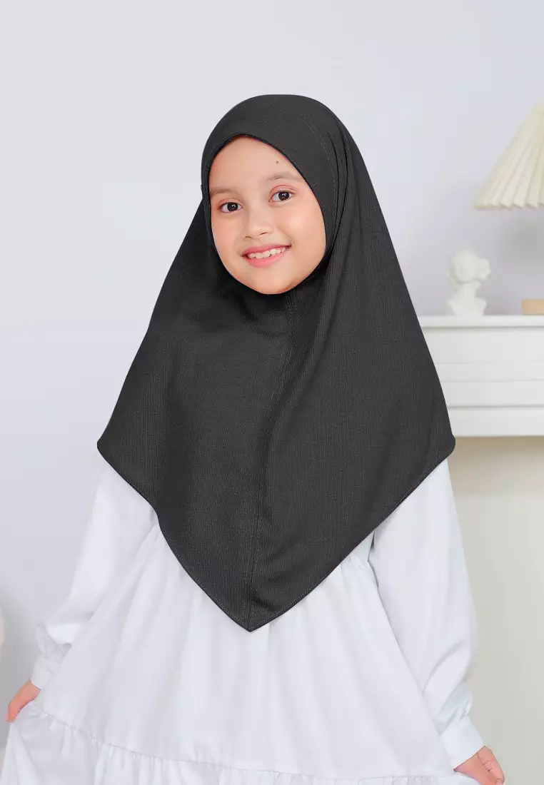 Cotton Bee - Mileya Knit Bergo Anak | Hijab Instan Anak | Kerudung Anak