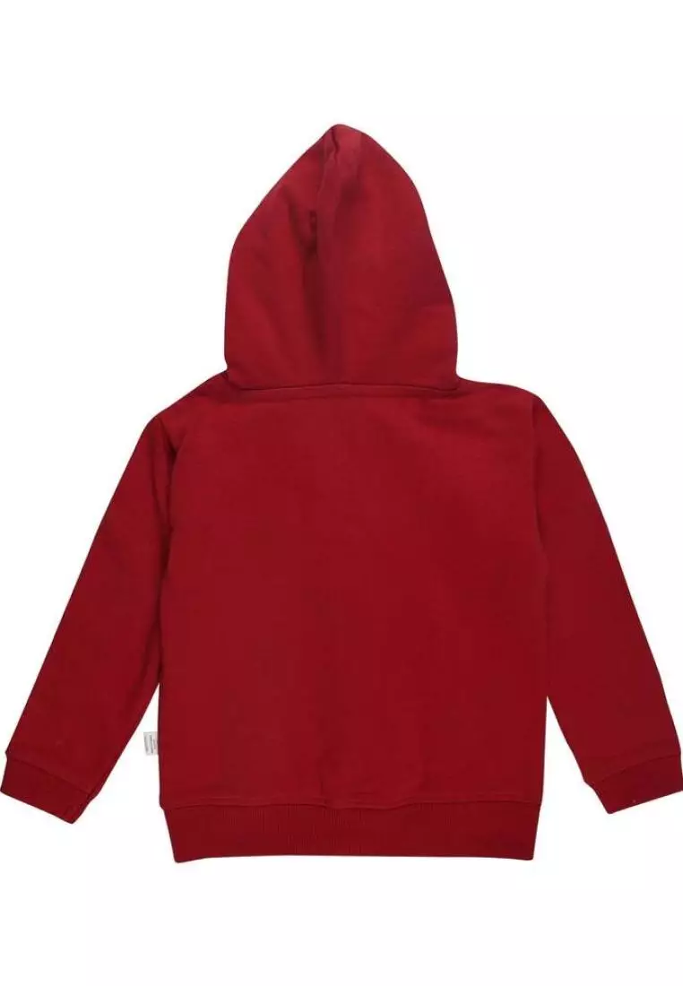 Red hoodie clearance in store