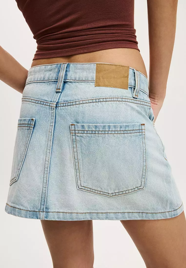 Original Denim Mini Skirt