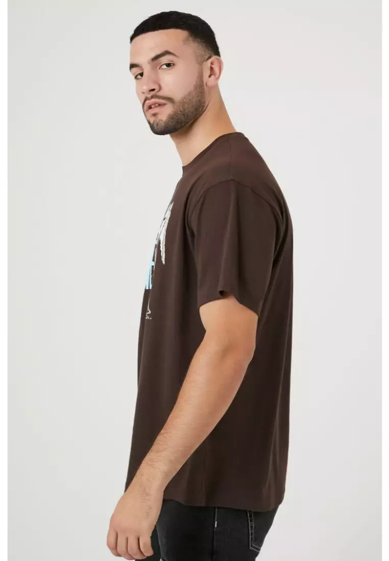 Buy FOREVER 21 Divine Angel Graphic Tee 2024 Online ZALORA