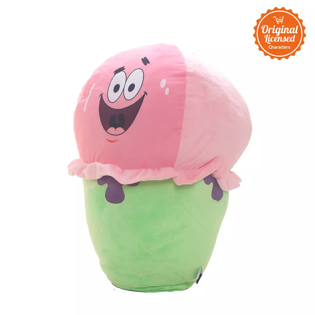Spongebob Bantal Boneka Ice Cream 1V Patrick Xl 50x25 cm