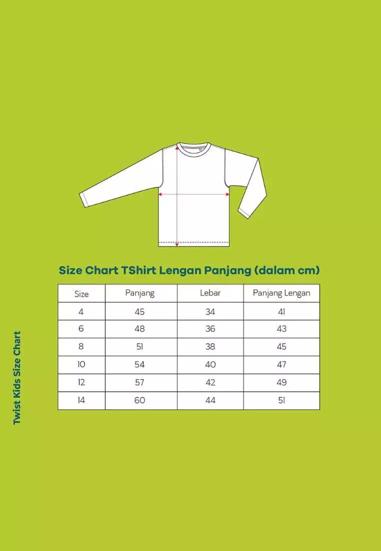 Twist Kids [Official Store] - Summer Splash Series, Reef C, Atasan/Longsleeve/Kaos Lengan Panjang, Baju Pantai Anak Laki-Laki (usia 4-14 tahun) Warna Terracotta