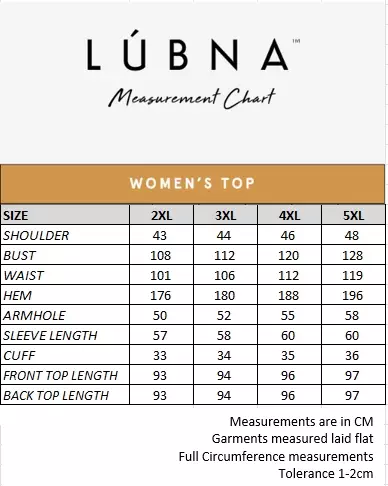 NAQILA PLUS SIZE LACE TOP