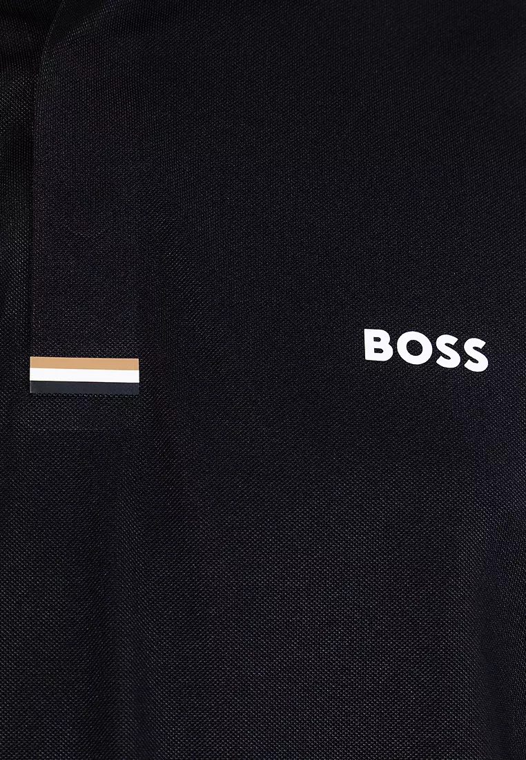 Jual BOSS Paddy Active Piqué Polo Shirt - BOSS Green Original 2026 ...