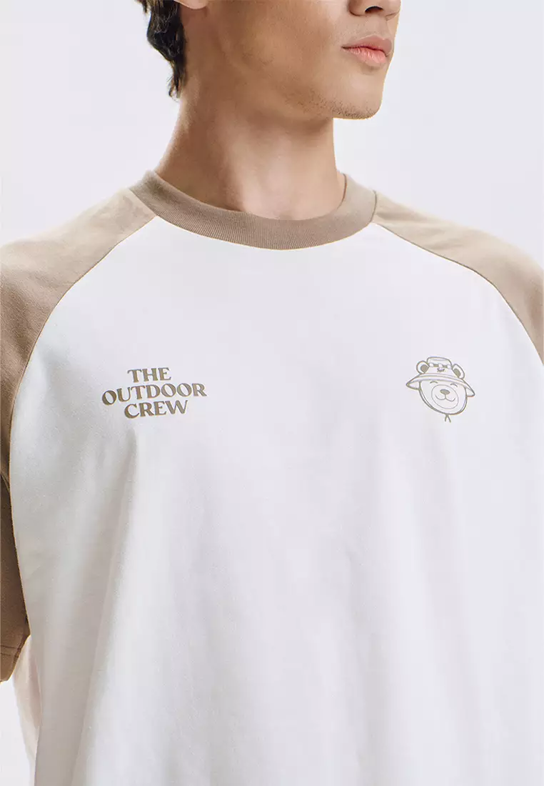 Crew Bear Outdoor Crew Relaxed Graphic T-Shirt