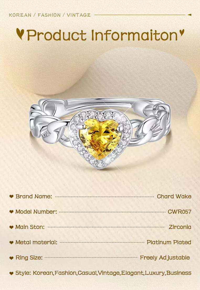 Cincin Wanita Korea Elegan Perhiasan Free Size Cincin Cewek Berlian Rings