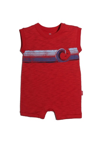 GAP red Baby Graphic Shorty One-Piece 4D1CFKAE514AD0GS_1