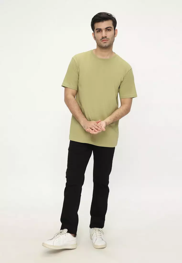 NX T-Shirt Cotton Combed Tebal Sablon Bordir Pria 207470081