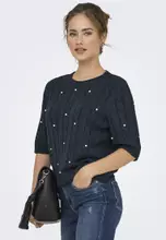 Ombre Blue/White Pearls