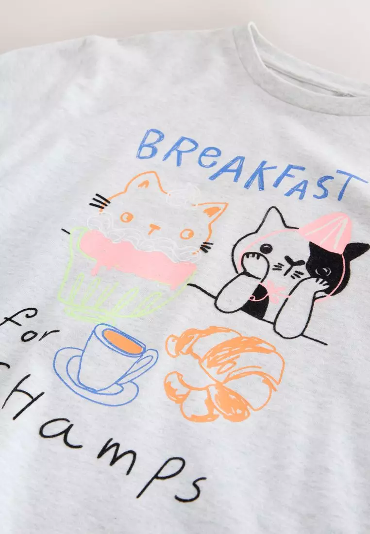 Oversized Graphic Print T-Shirt