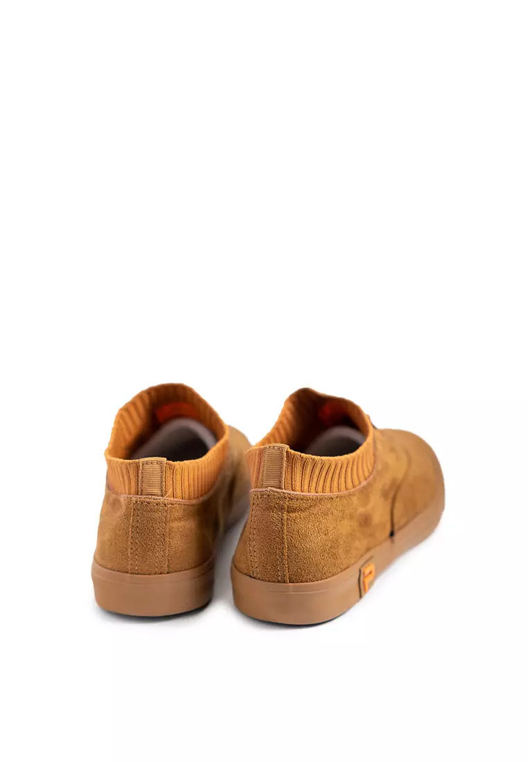 Paulmay Sepatu Slip on Pria Nagoya - Brown