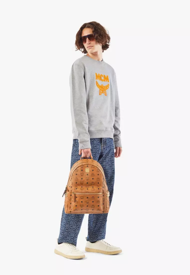 Buy MCM Stark Side Studs Backpack in Visetos 2024 Online ZALORA