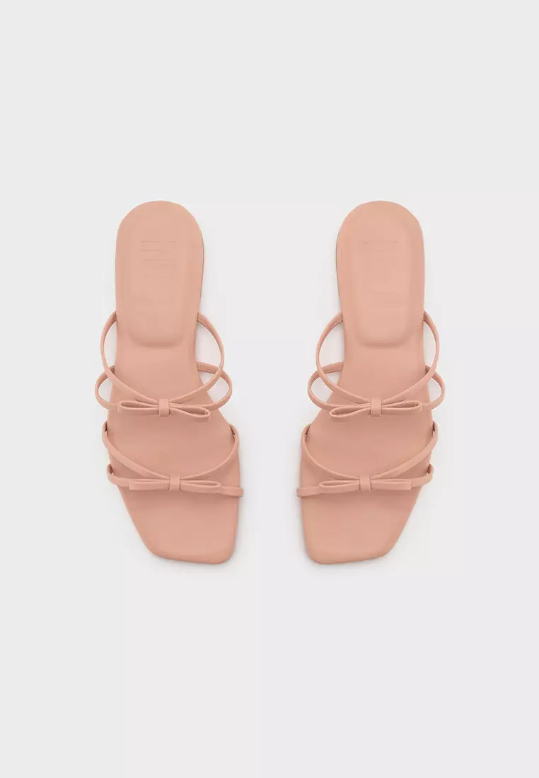 CLOUDFOAM FLAT SLIDES WITH BOW