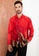 ORLANDO red GMV Men's Long Sleeves Batik Shirt - GM84501211 F3352AAE97F219GS_1