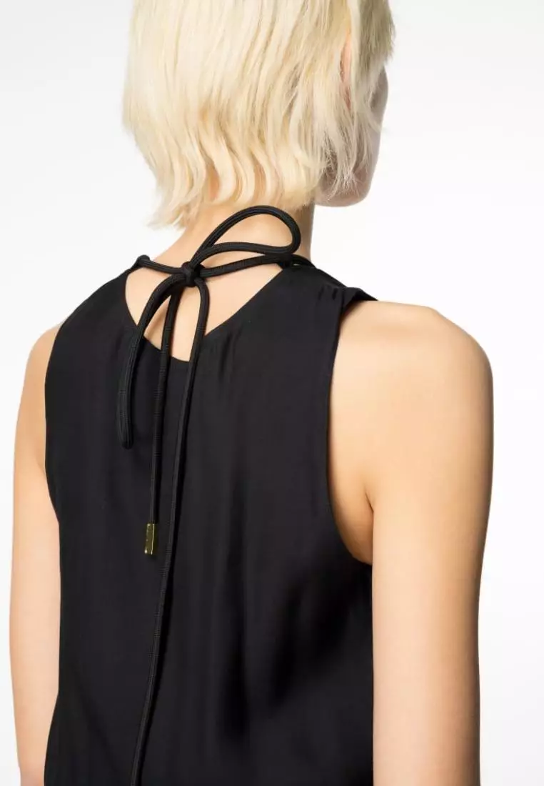 Buy Pinko Sleeveless relaxed fit maxi dress 2025 Online | ZALORA