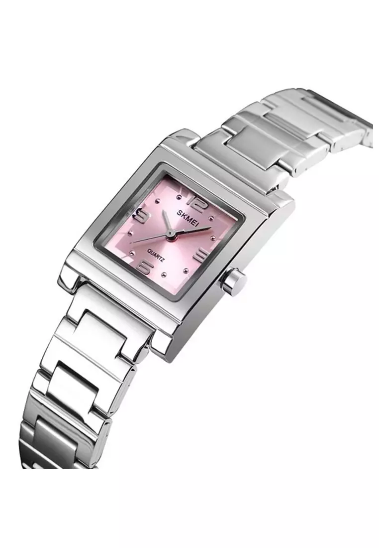 Jam Tangan Fashion Wanita Waterproof 30m Strap Tali Material Stainless Steel RW17 ORIGINAL