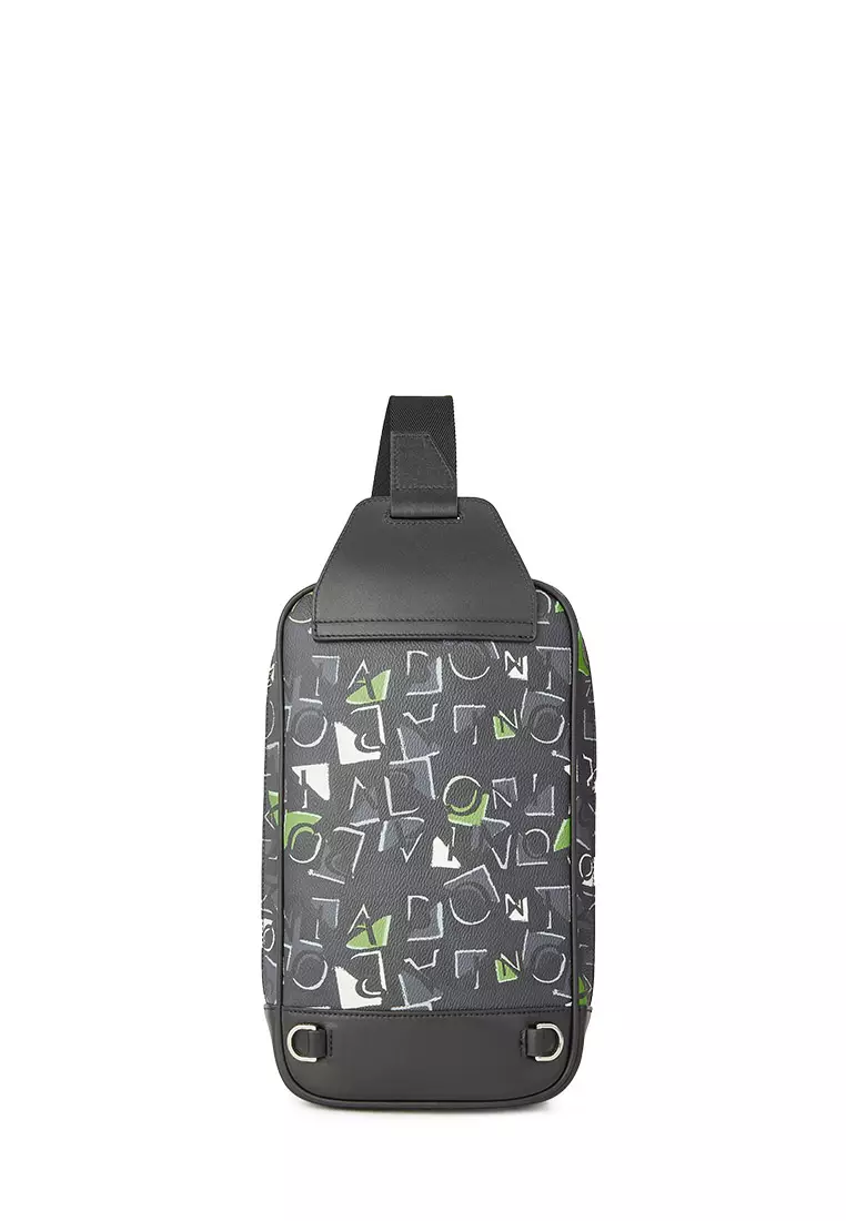 Black Gerardo Crossbody Bag