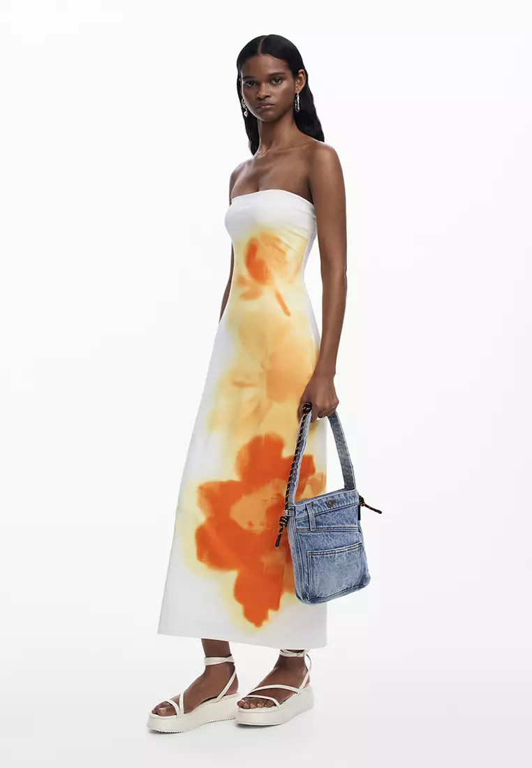 Medium denim tote bag