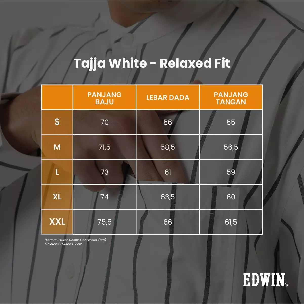 Kemeja Koko Pria Lengan Panjang TAJJA LIGHT BEIGE Baju Muslim Pria