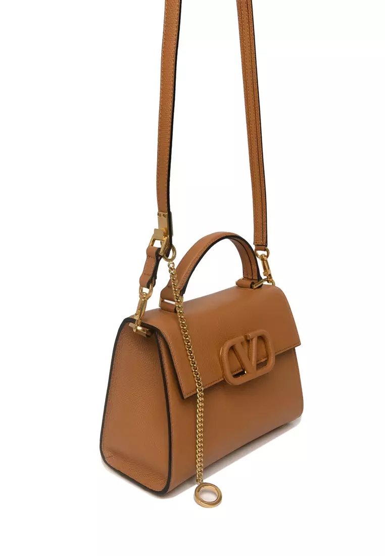 Mini vsling grainy calfskin handbag outlet
