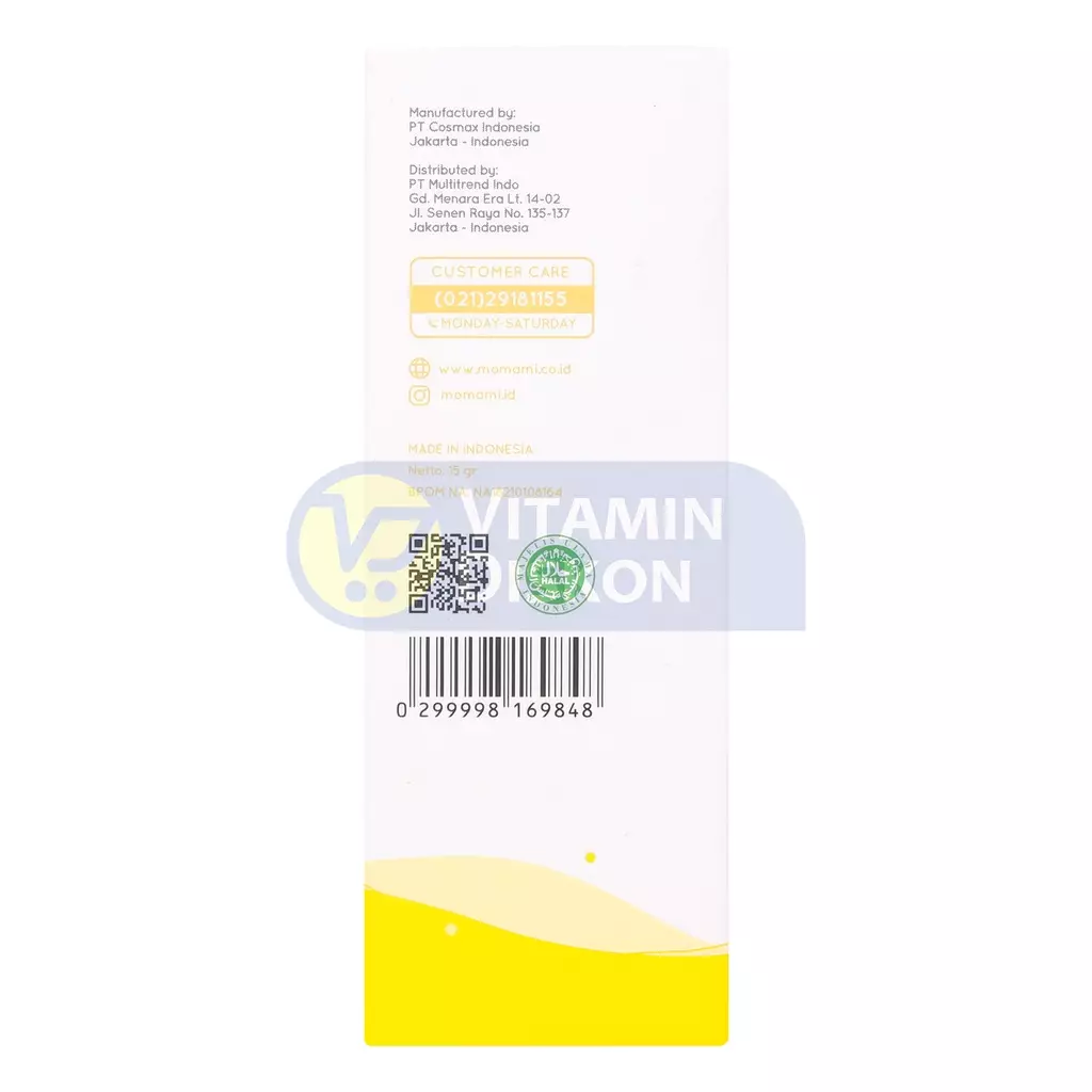 MOMAMI ITSY BITSY SUN STICK 15GR