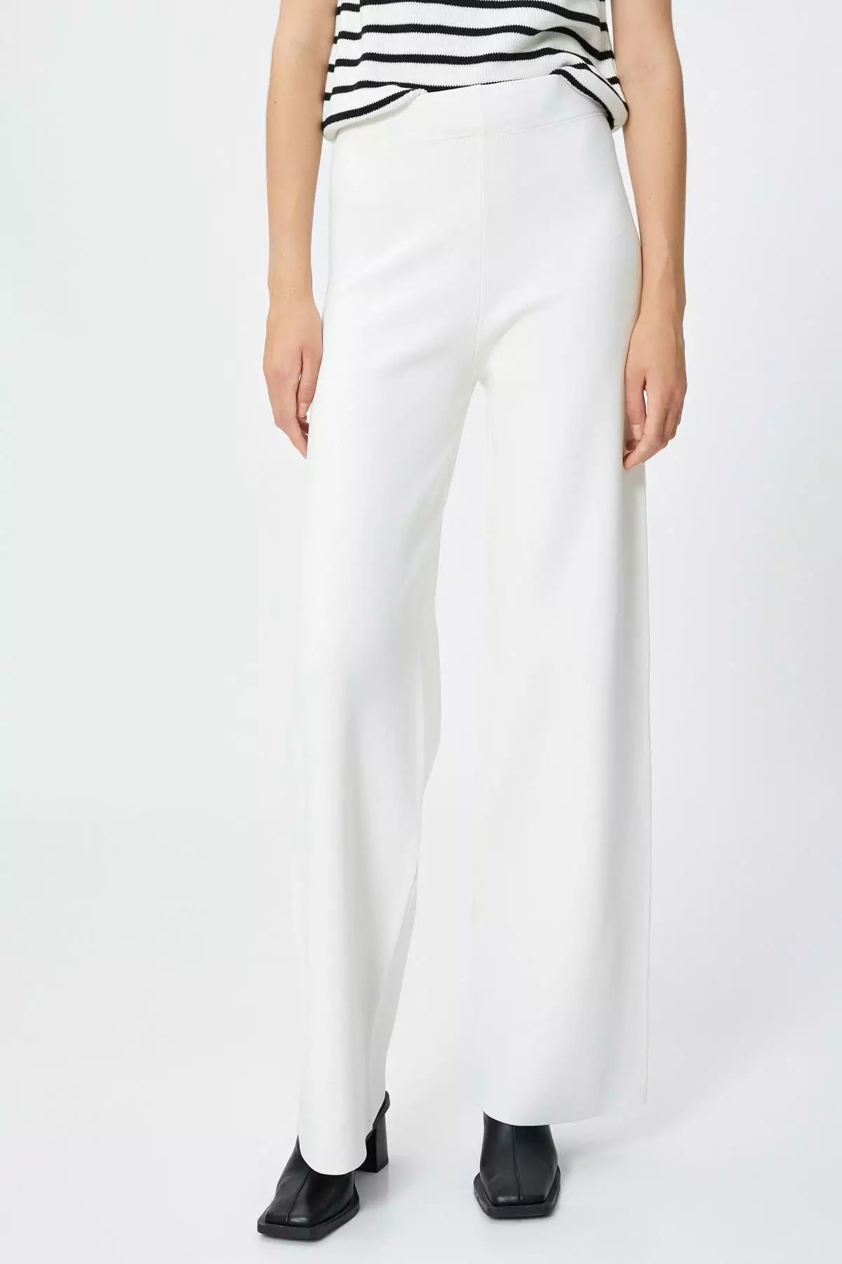 High Waist Wide Leg Pants