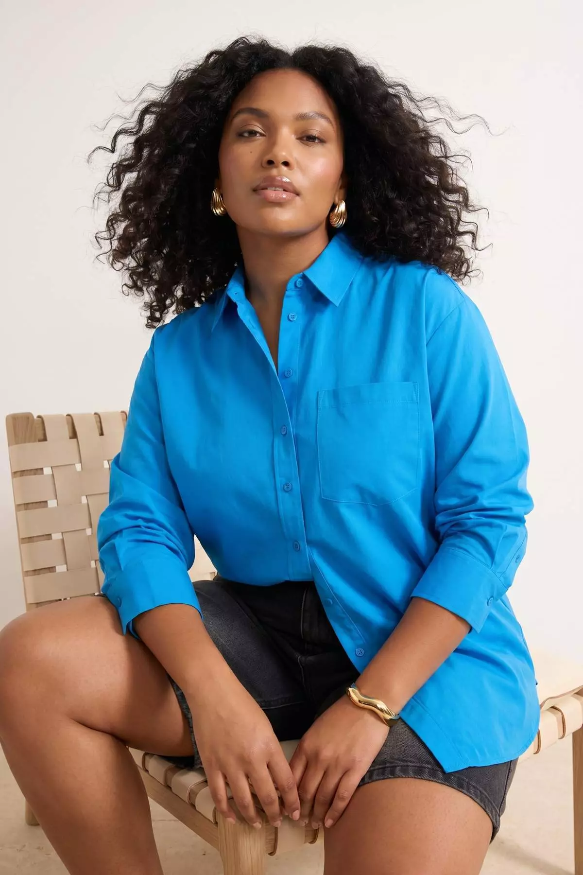 Plus Size Casual Shirt