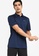 Under Armour navy Performance Textured Polo Shirt 97364AA3CB6D39GS_1