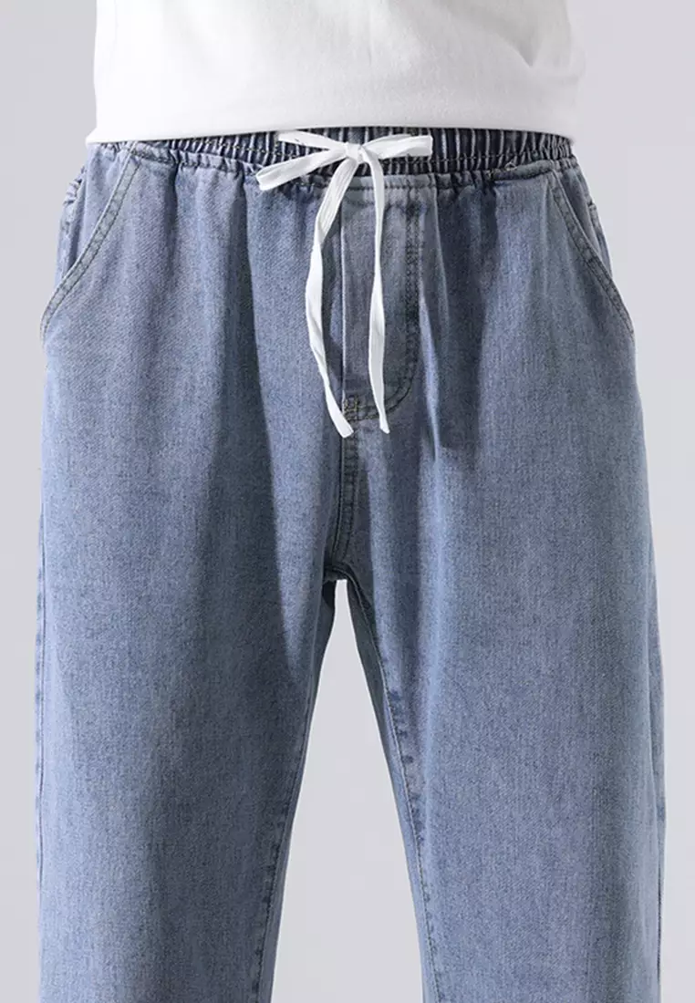 Tapered Washed Jeans AY-LS336