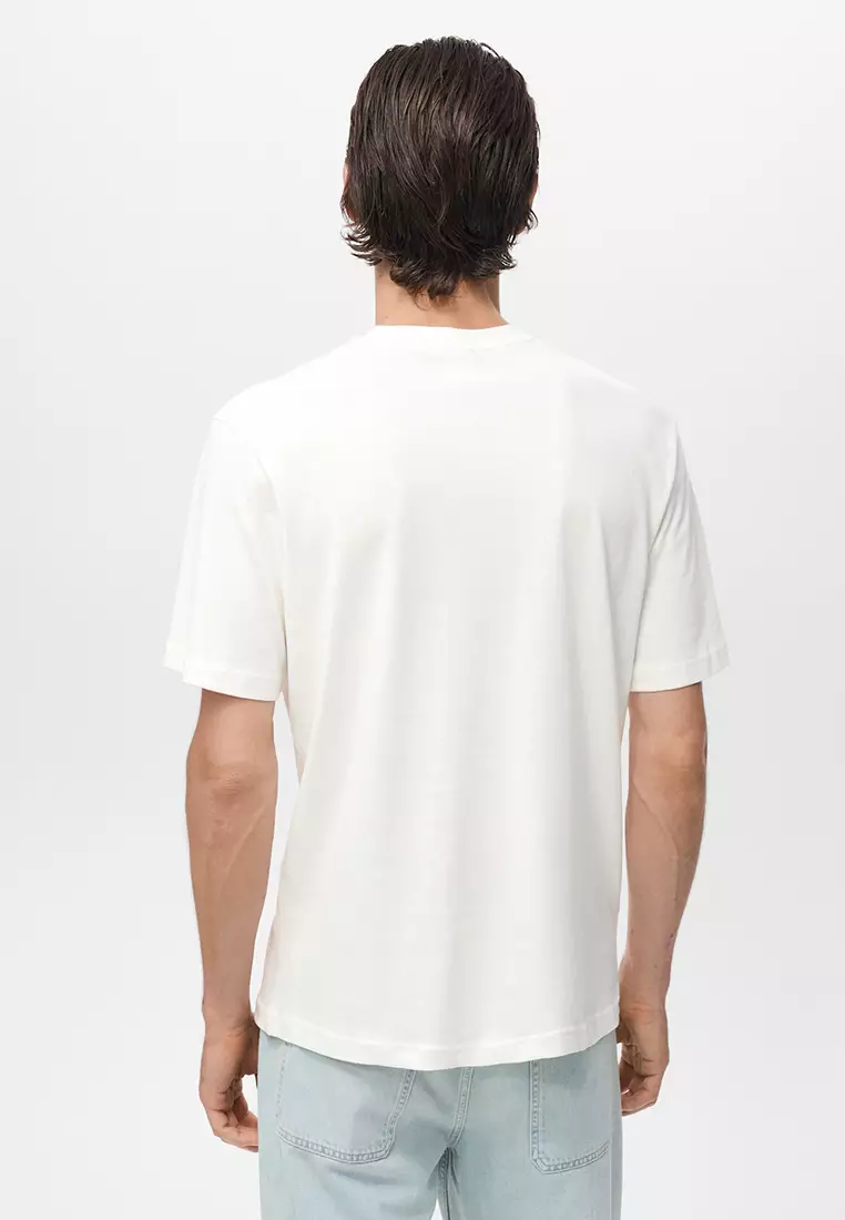 100% Cotton T-Shirt Text