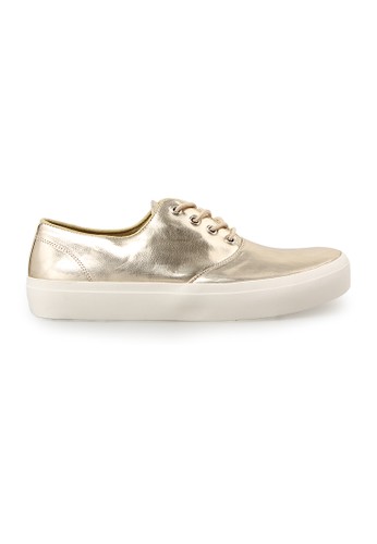 Cote d'Azur Edith Gold Sneakers