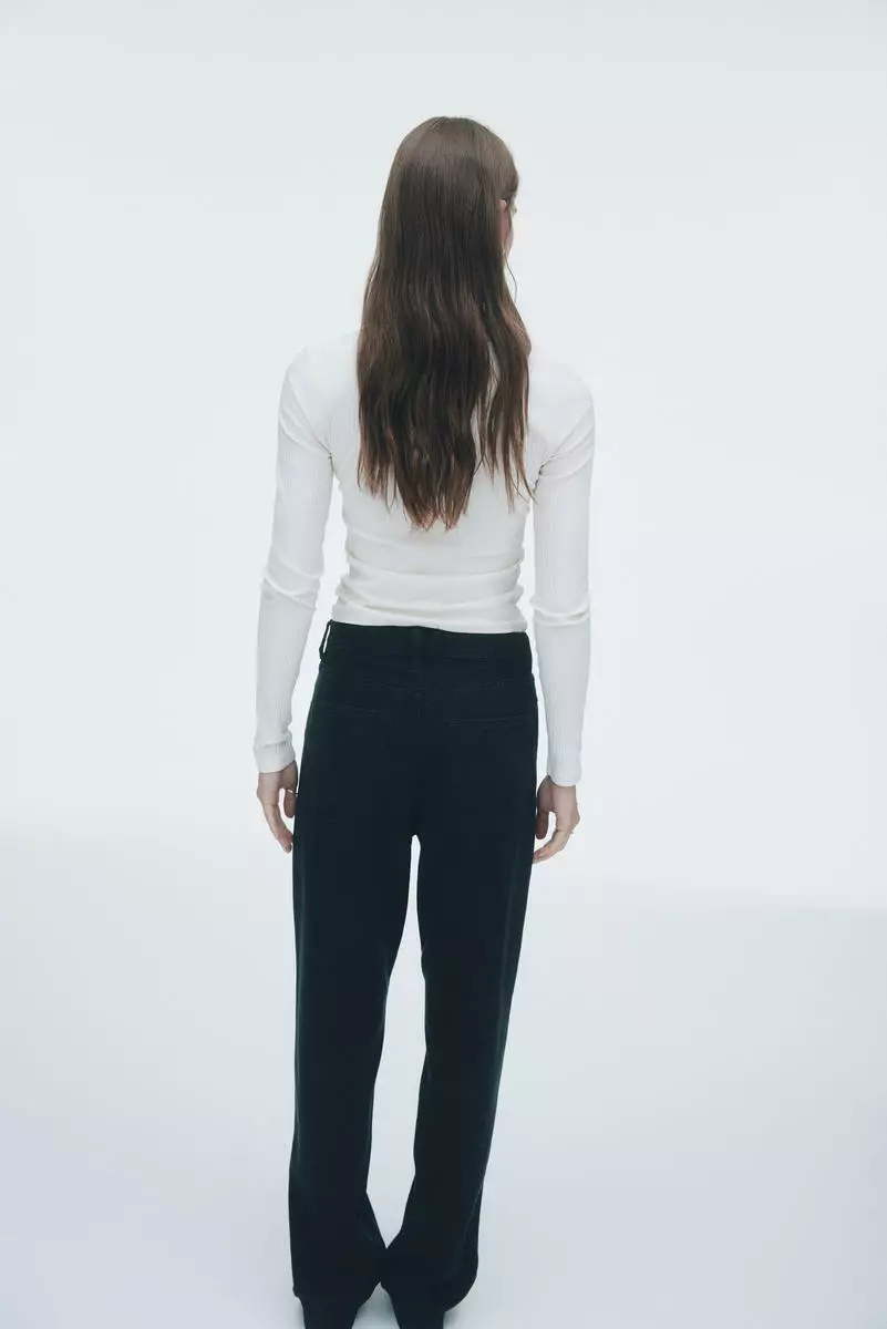 Straight High Jeans
