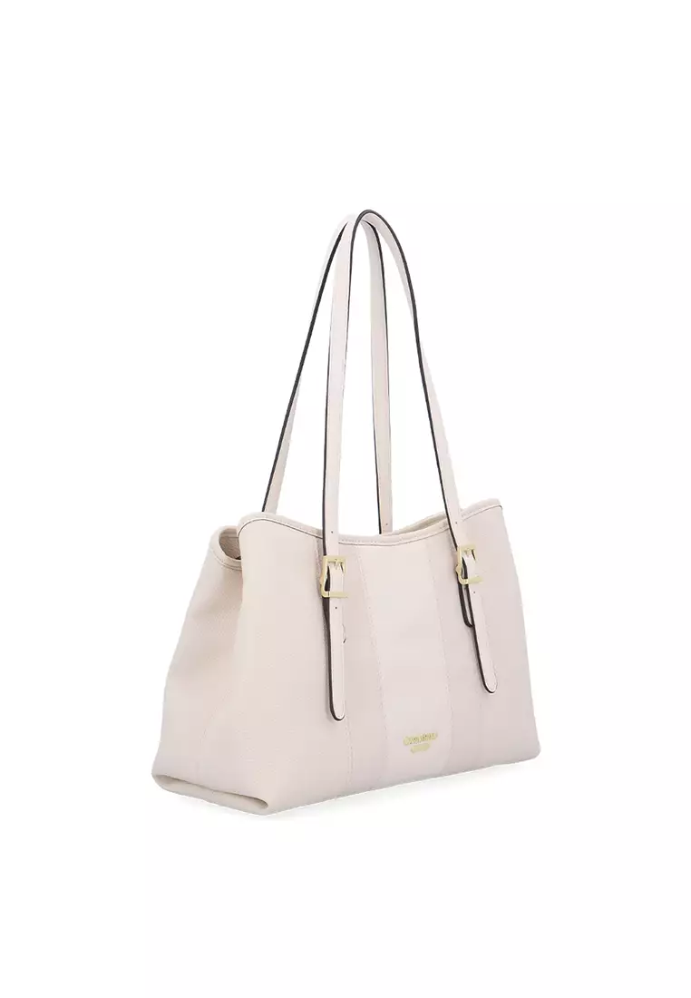 Talia Soft Tote Bag - Beige