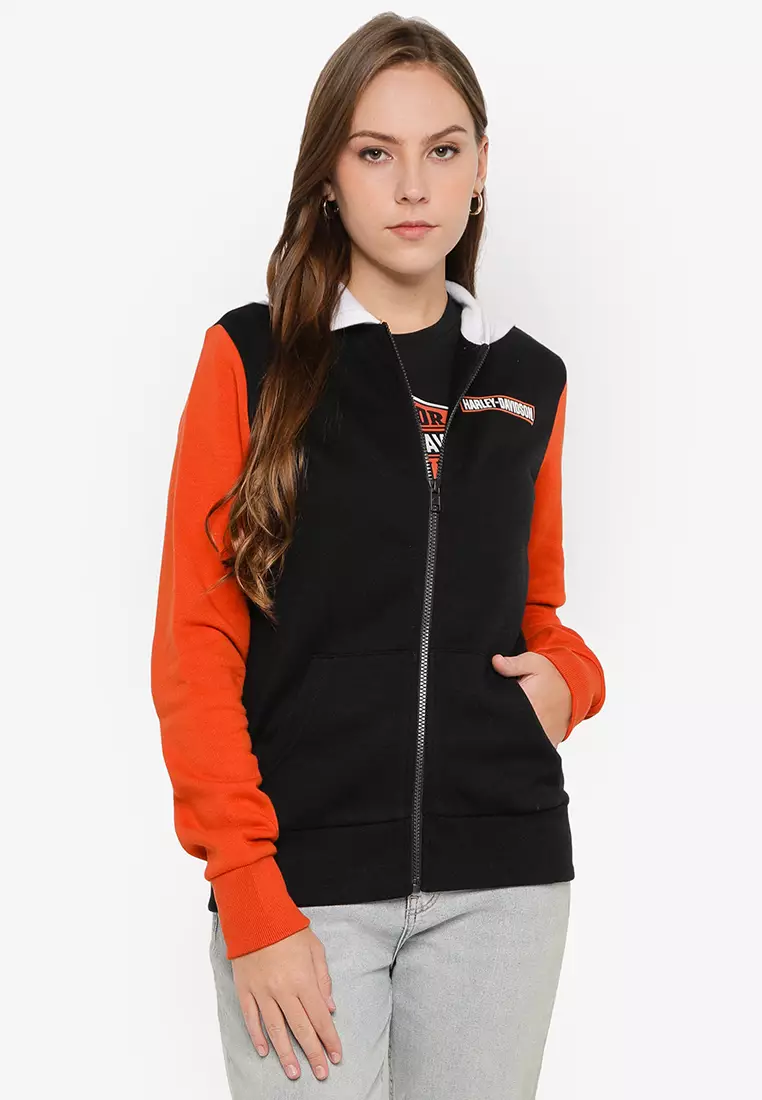 Harley davidson discount full zip hoodie