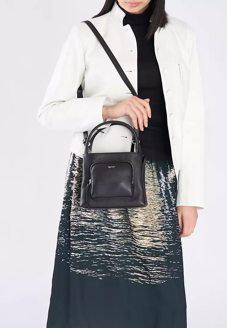 Buy agnès b. Logo Top-Handle Bag 2026 Online | ZALORA