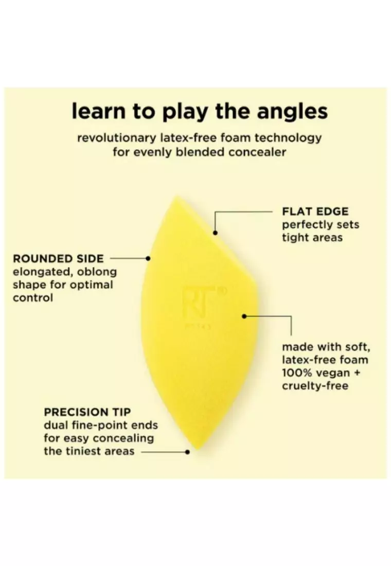 Real Techniques 100092 Miracle Concealer Sponge