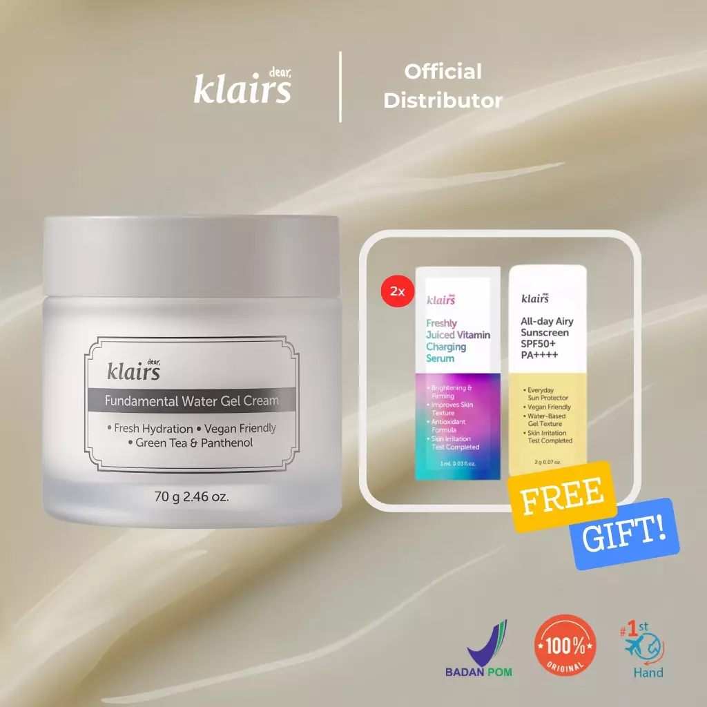 Dear Klairs Fundamental Water Gel Cream 70G