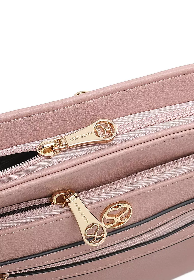 Women's Sling Bag / Crossbody Bag - Pink