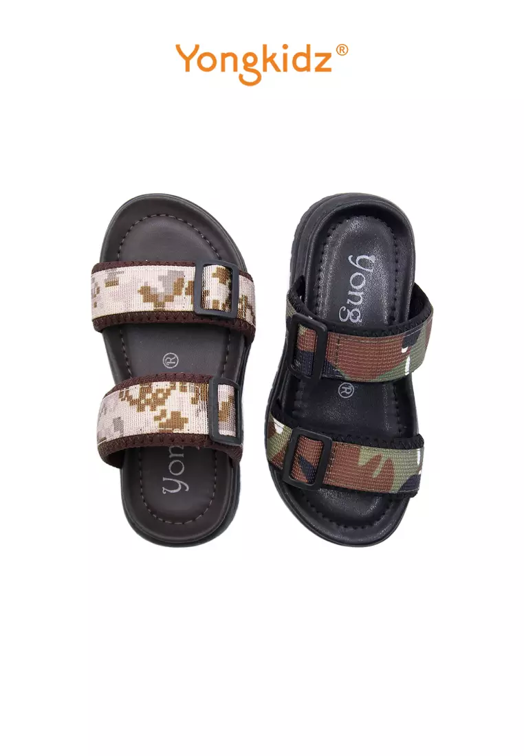 YONGKIDZ MAXIMUS SANDAL ANAK LAKI LAKI OL-DD44104-BE ARMY