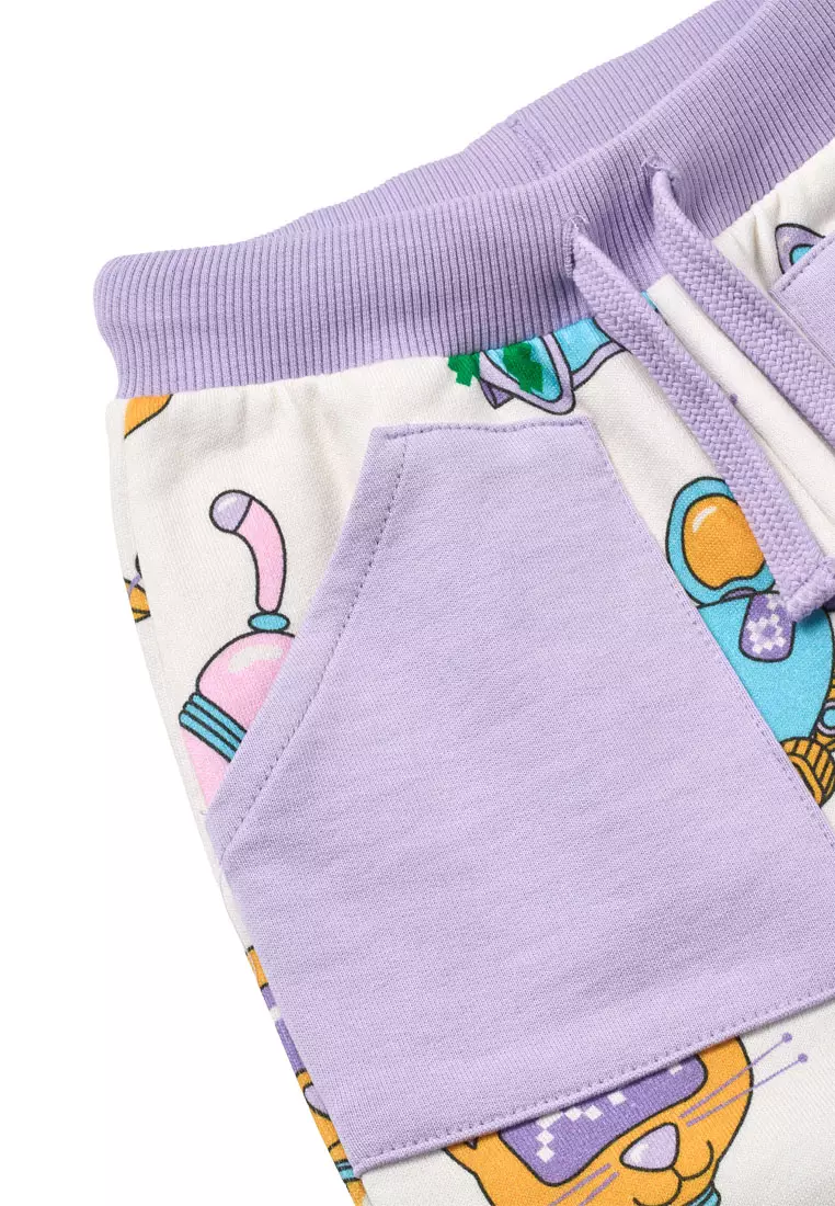 Macoun sweatpants with robot pets