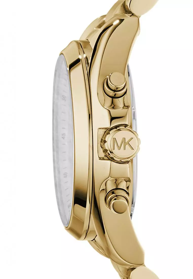 Bradshaw Gold Stainless Steel Watch MK5605