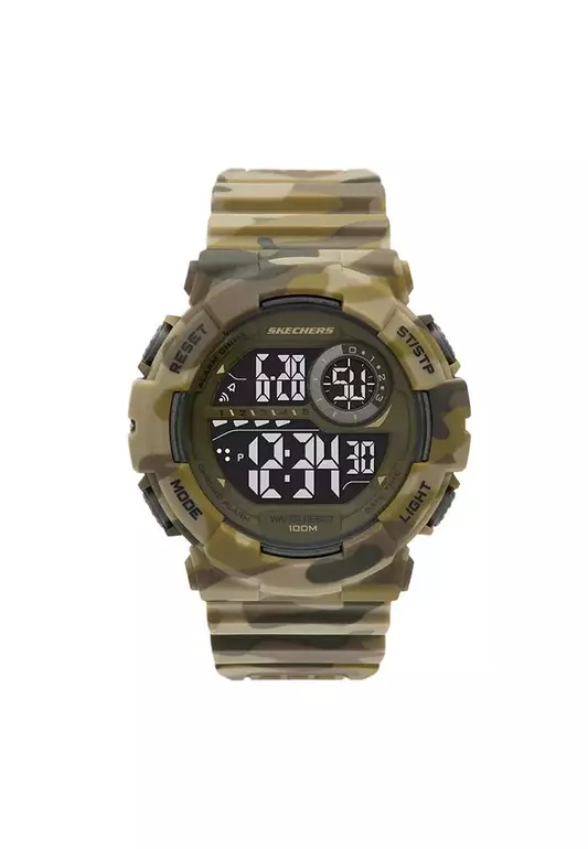 Macafee Camouflage Polyurethane Strap Digital Watch SKC-SR1174