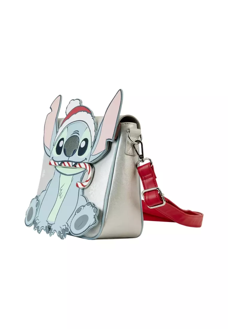 Loungefly Disney Stitch Holiday Crossbody Bag Disney